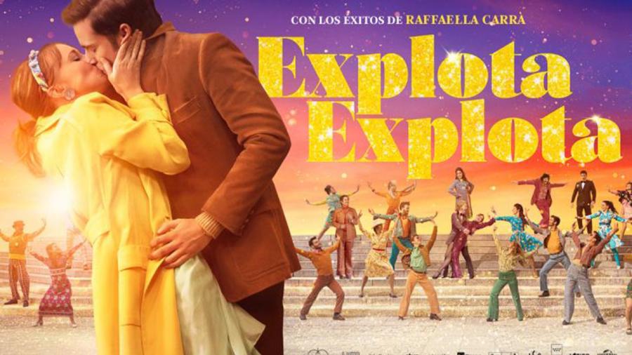 Cine na Rúa. proxección da película Explota Explota o 3 de agosto na Praza Maior da Vila a partires das 22.30h