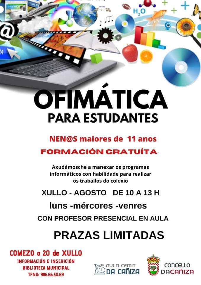 Curso de Informativa para alumnos de ESO e Bacharelato 20 de xullo de 2022