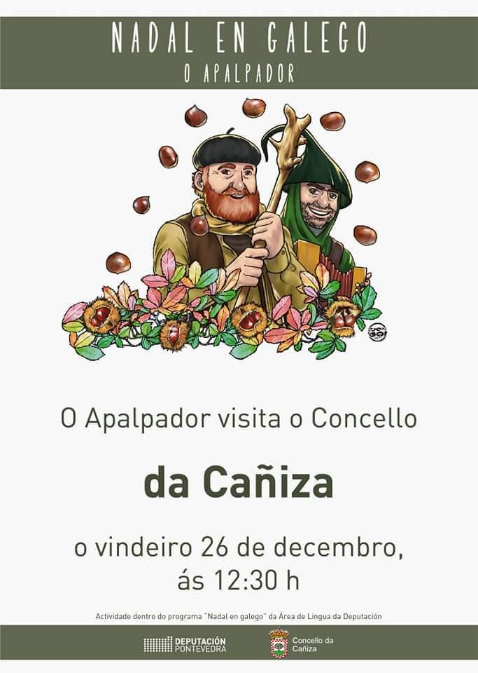 Visita do Apalpador ata as terras da Cañiza o 26 de decembro de 2022