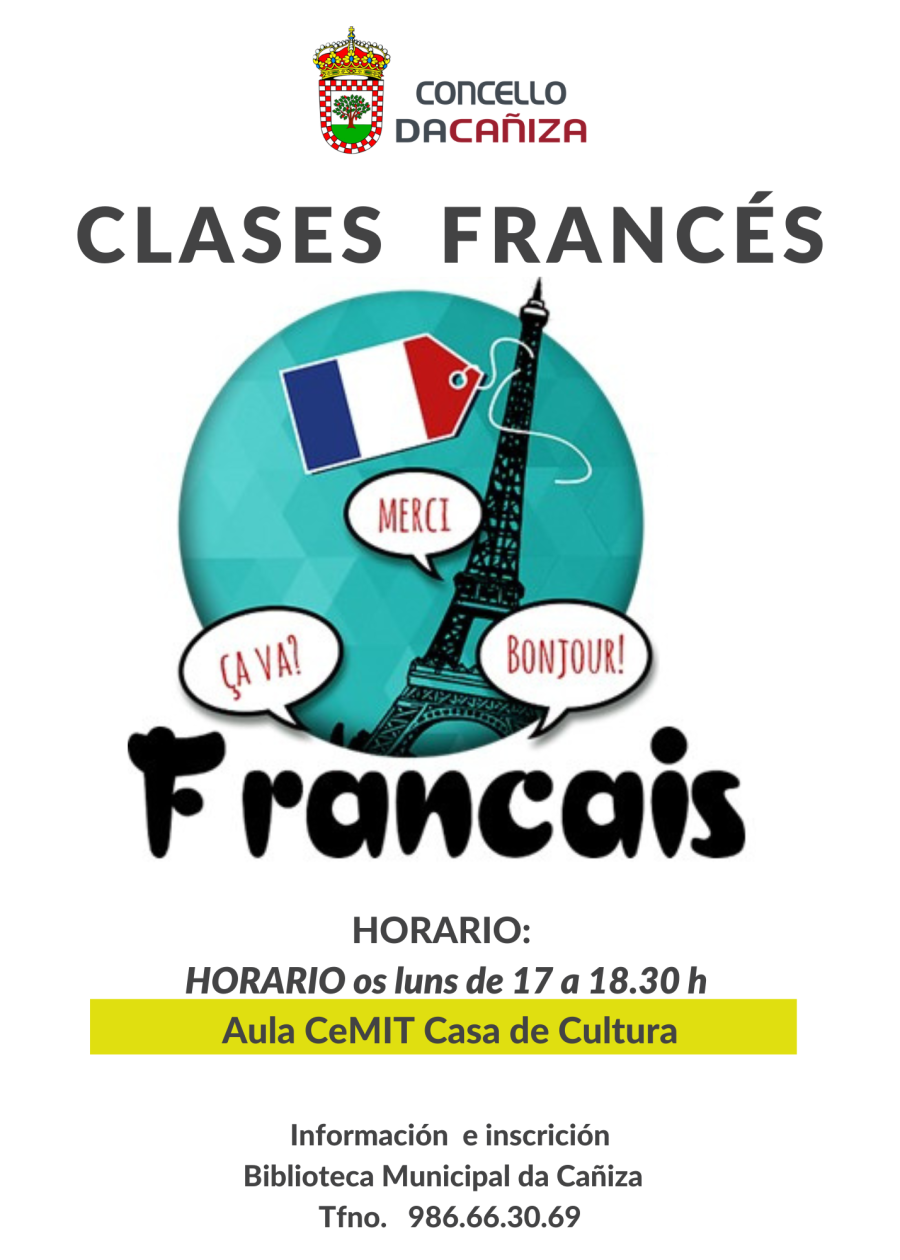 Clases de Francés. Curso 2023- 2024