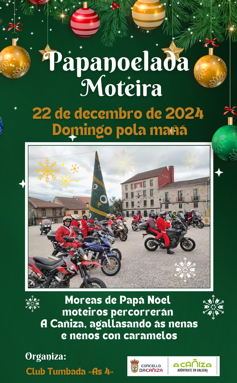 Papanoelada Moteira Nadal 2024