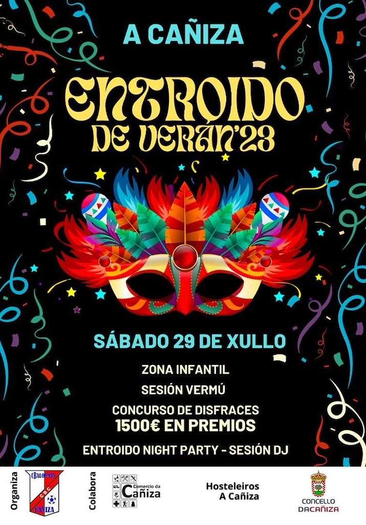 Entroido de Veran da Cañiza. 29 de xullo de 2023