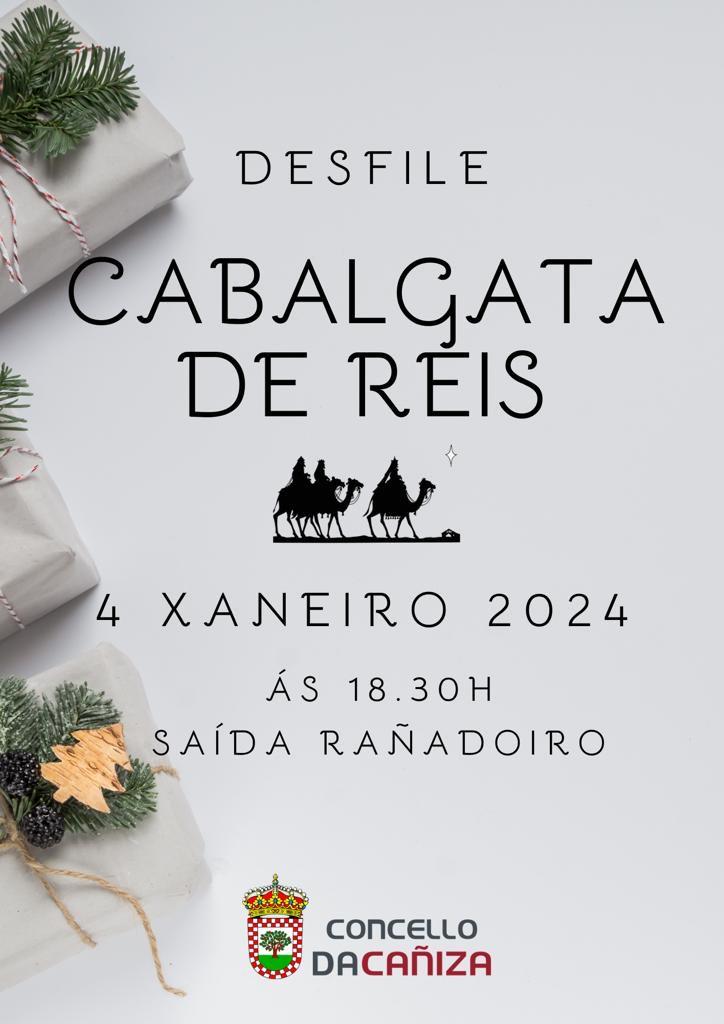 CABALGATA DE REIS 2024. Xoves, 4 de xaneiro de 2024 